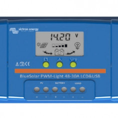 Victron Energy BlueSolar PWM-LCD&USB 12/24V-30A 12V/24V 30A controler de încărcare solară