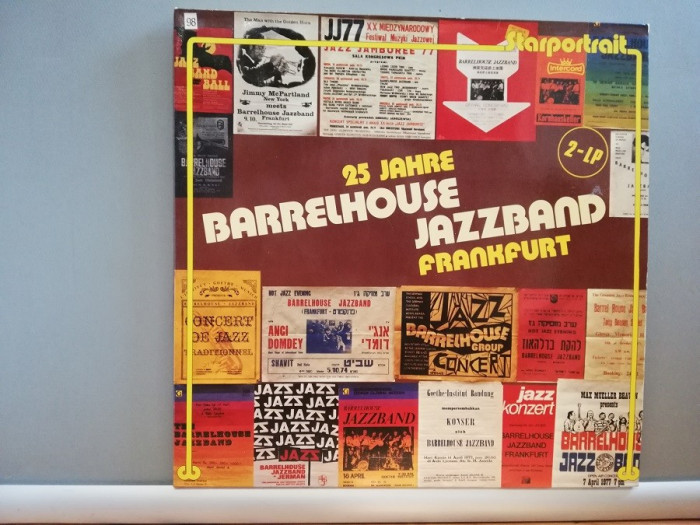 BarelHouse JazzBand &ndash; 25 Years &ndash; Best Of &ndash; 2LP (1978/Intercord/RFG) - VINIL/NM+