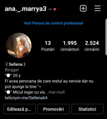 Vand cont de instagram cu 1,995k followeri foto