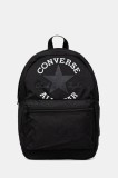 Converse rucsac culoarea negru, mare, cu imprimeu, MA5663