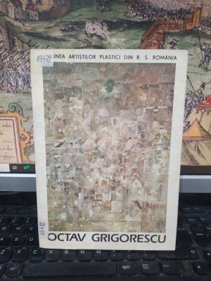 Octav Grigorescu catalog expozitie, București sala Dalles octombrie 1989, 152 foto