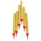 Set 6 artificii de tort 30 cm cu durata ardere 120 secunde