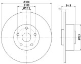 Disc frana RENAULT VEL SATIS (BJ0) (2002 - 2016) RINGER 0950004268