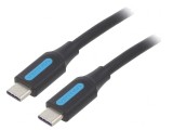 Cablu USB C 2m Negru 480Mbps, Vention