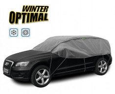 Semi prelata auto Winter Optimal SUV pentru protectie inghet si soare, l=300-330cm, h=85cm foto