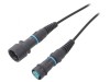 Patch cord fibră optică duplex multimod tip baionetă