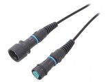 Patch cord fibră optică duplex multimod tip baionetă