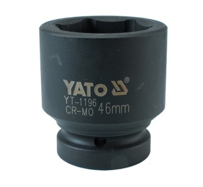 Cheie tubulara hexagonala de impact prindere 1 tol 46 mm YATO foto