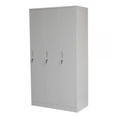 VESTIAR METALIC CU 3 USI 900x500x1800 mm (LxlxH), PLUS