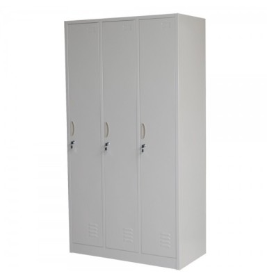 VESTIAR METALIC CU 3 USI 900x500x1800 mm (LxlxH), PLUS foto