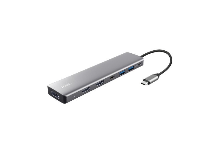 Adaptor Trust Dalyx 7 in 1, gri