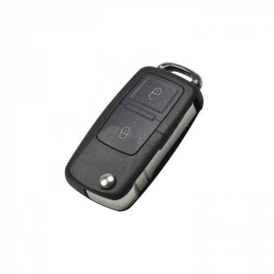 Carcasa cheie telecomanda 2 butoane compatibila Vw / Skoda / Seat foto