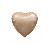 Balon Folie Satin Inima Blush- 45 cm