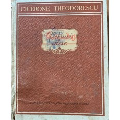 Versuri alese - Cicerone Theodorescu - volumul 2