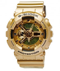 Ceas Sport Casio G-SHOCK GA-110 Mate Gold -NOU ! AURIU MAT-CALITATEA 1- !! REDUS foto