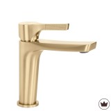 Baterie pentru baie PREMIUM Rea Maxim Brush Gold Low