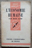 L&#039;economie humaine - Rene Sand// 1941
