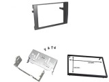 Cadru radio 2DIN cu console metalice + rama (173A 103 mm) Audi A4 2007