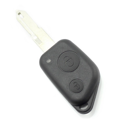 Citroen / Peugeot &amp;ndash; Carcasa cheie 2 butoane fara suport de baterie foto