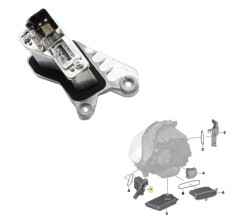 Modul LED BMW Seria 5 (F10/F11), 07.2013-08.2017; Seria 5 (F10/F11), 12.2009-08.2017 model M5, partea stanga, semnalizare in far; LED,