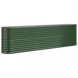 Cumpara ieftin Strat inaltat gradina 260x40x68 cm otel galvanizat