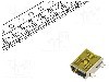 Conector USB B mini, versiune {{Versiune}}, orizontala, ECE - ESB34101000Z