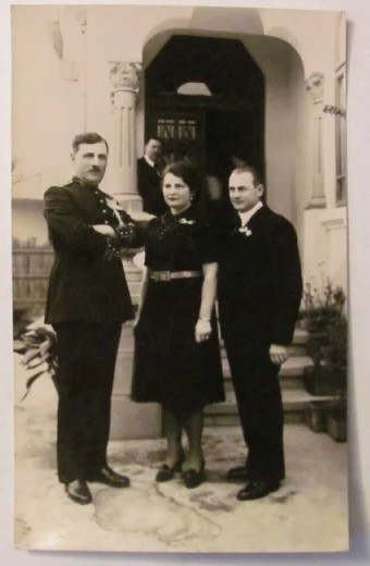 PVM - Ilustrata VULCANA PANDELE militar ofiter necirculata interbelica