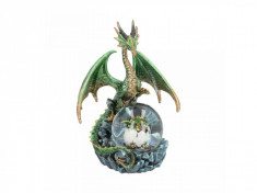 Statueta dragon Oracolul de Smarald 19 cm foto