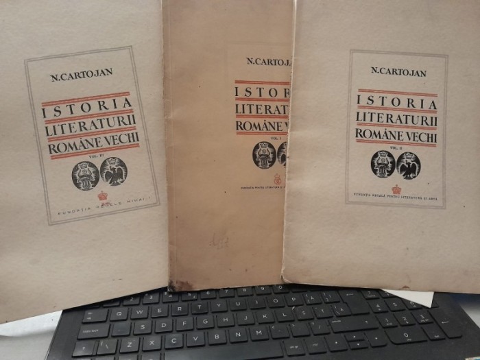 Istoria literaturii romane vechi - N. Cartojan (vol1,2,3)