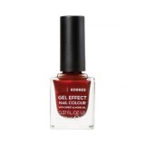 Lac de unghii Korres cu efect de gel (nr. 58) roșu velur (11ml)