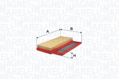 MAGNETI MARELLI 153071760528 Filtru aer foto