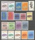 Lot 1972 Europa CEPT 19 values MNH AC.817