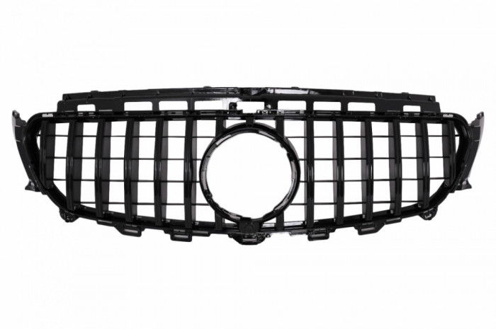 Grila Radiator Am Mercedes-Benz E-Class C238 A238 2016-2019 GT-R Panamericana Design Black FGMBW213GTRBCN