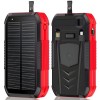 Baterie Externa Solara Linomag&reg;, Power Bank 40000 mAh, 2 cabluri, 4 porturi, Incarcare wireless, Busola &amp; Lanterna incorporate, Incarcare rapida, Wate