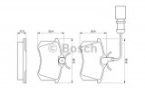 Set placute frana,frana disc VW SHARAN (7M8, 7M9, 7M6) (1995 - 2010) BOSCH 0 986 424 559