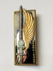 bnk ins Franta - Insigna militara Legiunea Straina - Scoala militara Saint-Cyr - Promotia Lt Colonel Jeanpierre