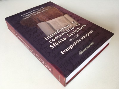 INTRODUCERE SI COMENTARIU LA SFANTA SCRIPTURA VOL.VIII- EVANGHELIILE SINOPTICE foto