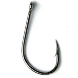 Carlige Mustad XV2 Carp Weed, Black Nichel, 10buc (Marime Carlige: Nr. 4)