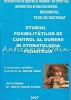 Studiul Posibilitatilor De Control Al Durerii In Stomatologia Pediatrica - Truta