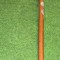 BASTON LEMN VINTAGE 5 EMBLEME METAL APLICATE