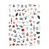 Cumpara ieftin Abtibilduri Unghii SensoPRO Milano Hello, Winter!, model HANYI-613