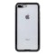 Husa compatibila cu Iphone 7 Plus / 8 Plus - Sticla Fata+Spate 360 grade, Cadru metalic cu magneti, negru