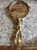 Oglinda Veche Cu Decoratiuni Din Bronz - - , GREUTATE: 560g