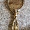 Oglinda Veche Cu Decoratiuni Din Bronz - - , GREUTATE: 560g