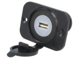 &Icirc;ncărcător USB 5V/2.1A Auto 12-24V