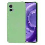 Husa premium din silicon pentru motorola edge 30 neo - softflex, microfibra, mint green