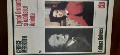 Lordul Ormont si iubita lui Amnita George Meredith 1986 foto