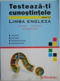 Teste Engleza Clasele 5-8: Caiet de Exercitii cu Solutii - Iulia Perju (Nou/Anticariat)