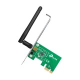 Placa de retea Wi-Fi 4, 2.4 Ghz, 150Mbps, 2dBi, PCI Express - TP-LINK TL-WN781ND SafetyGuard Surveillance