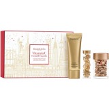 Set Elizabeth Arden: Ceramide, Eliminates Impurities, Cleansing Cream, 50 ml + Ceramide, Vitamin C, Restorative, Serum Capsules,